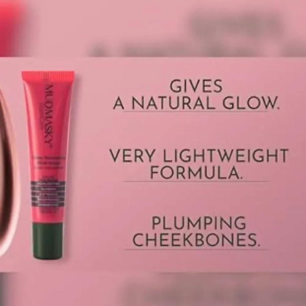 Mudmasky Glowy Illuminating Blush Drops